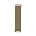 Croft Pine Shoe Storage Unit Olive from Roseland Furniture