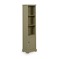 Croft Pine Display Cabinet Olive from Roseland Furniture