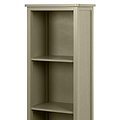 Croft Pine Display Cabinet Olive from Roseland Furniture