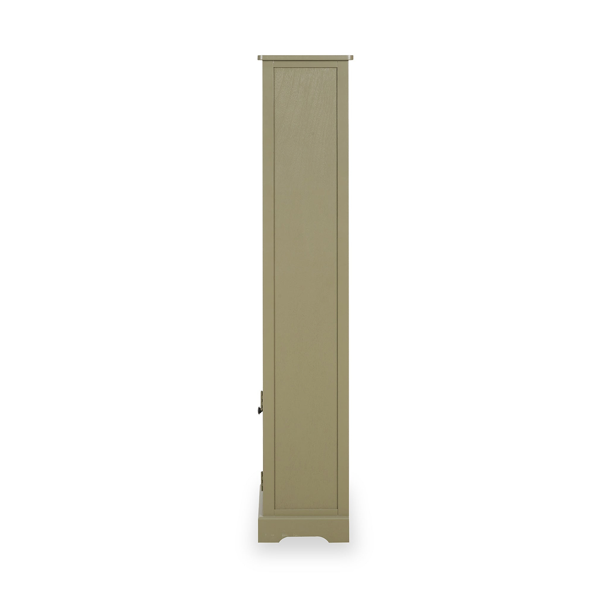 Croft Pine Display Cabinet Olive from Roseland Furniture