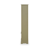 Croft Pine Display Cabinet Olive from Roseland Furniture