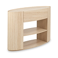 Tivoli Travertine Effect 1 Drawer Console Table from Roseland Furniture