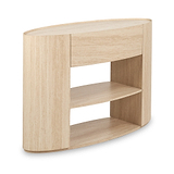 Tivoli Travertine Effect 1 Drawer Console Table from Roseland Furniture