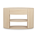 Tivoli Travertine Effect 1 Drawer Console Table from Roseland Furniture