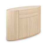Tivoli Travertine Effect Small Sideboard from Roseland Furniture