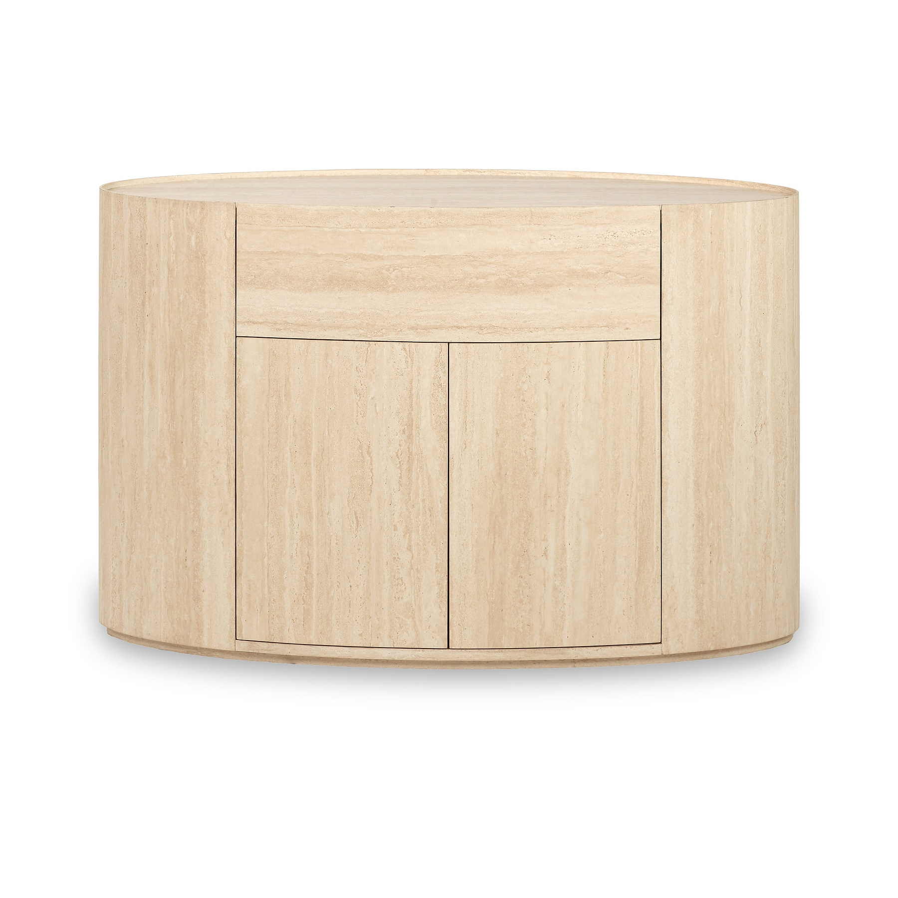 Tivoli Travertine Effect Small Sideboard from Roseland Furniture