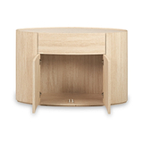 Tivoli Travertine Effect Small Sideboard from Roseland Furniture