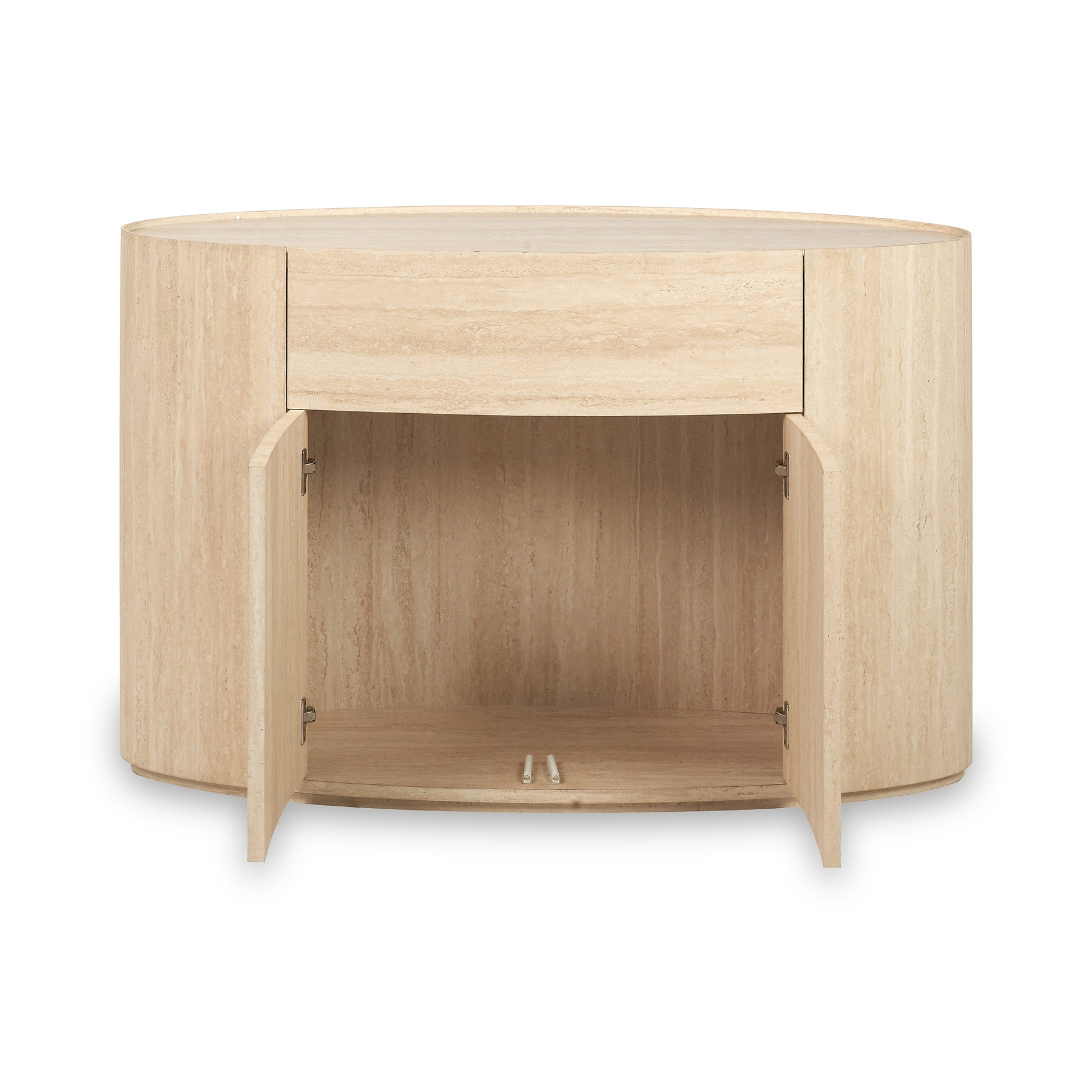 Tivoli Travertine Effect Small Sideboard from Roseland Furniture