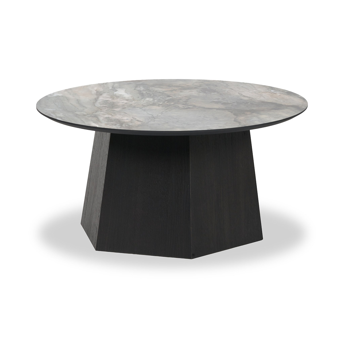 Myana Marble Effect Coffee Table from Roseland Furniture