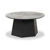 Myana Marble Effect Coffee Table from Roseland Furniture