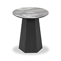 Myana Marble Effect Side Table from Roseland Furniture