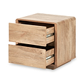 Eversley 2 Drawer Bedside from Roseland Furniture