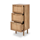 Henrik Natural Rattan 3 Drawer Chest from Roseland Furniture