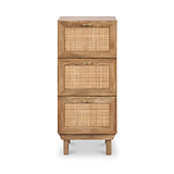 Henrik Natural Rattan 3 Drawer Chest from Roseland Furniture