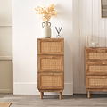Henrik Natural Rattan 3 Drawer Chest from Roseland Furniture