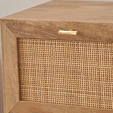 Henrik Natural Rattan 3 Drawer Chest from Roseland Furniture