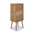 Larvik Slatted Eucalyptus 3 Drawer Chest from Roseland Furniture