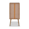 Larvik Slatted Eucalyptus 3 Drawer Chest from Roseland Furniture