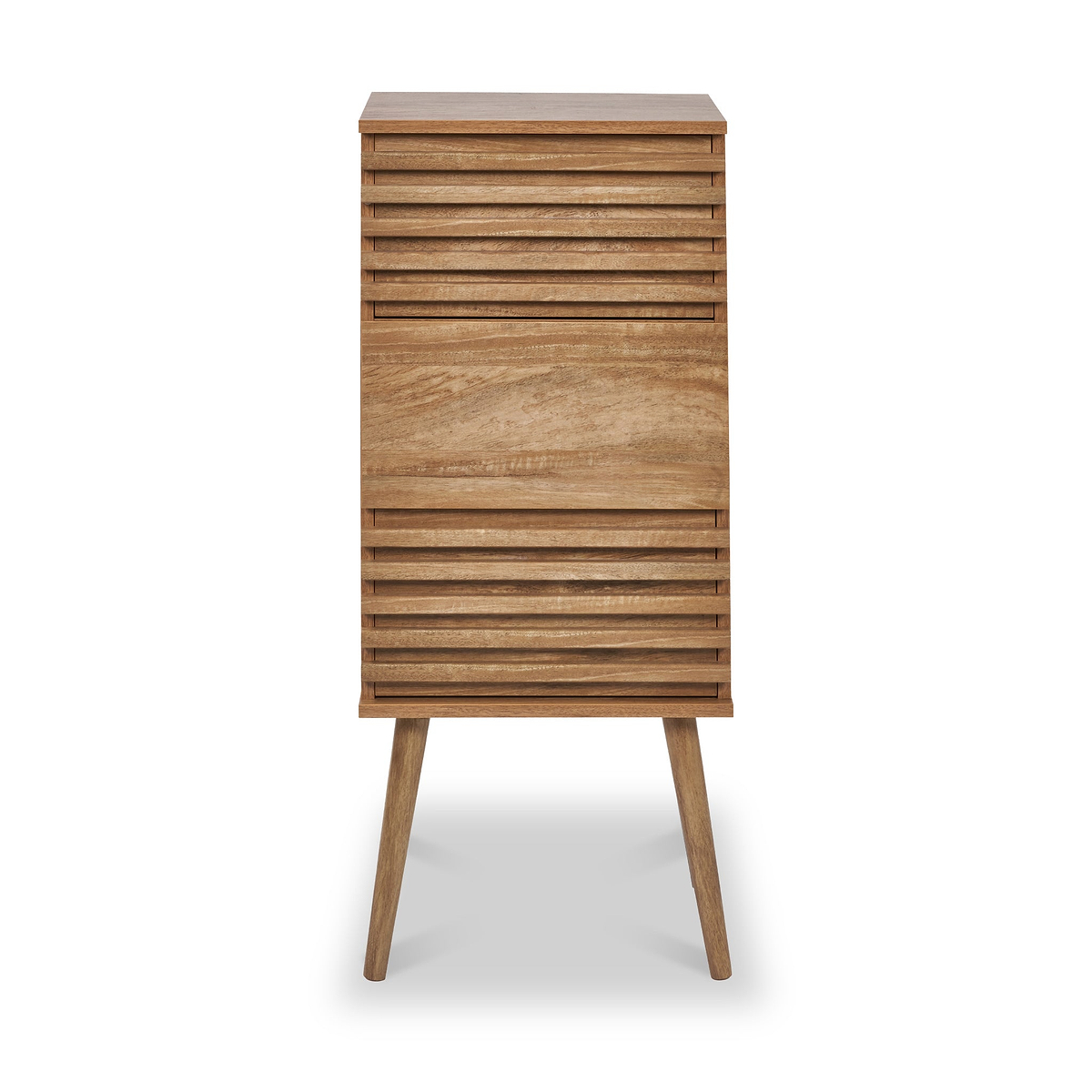 Larvik Slatted Eucalyptus 3 Drawer Chest from Roseland Furniture