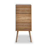 Larvik Slatted Eucalyptus 3 Drawer Chest from Roseland Furniture