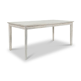 Gio White Sand Acacia 180cm Dining Table from Roseland Furniture