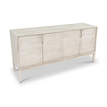Gio White Sand Acacia Extra Large Sideboard from Roseland Furniture