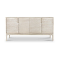 Gio White Sand Acacia Extra Large Sideboard from Roseland Furniture