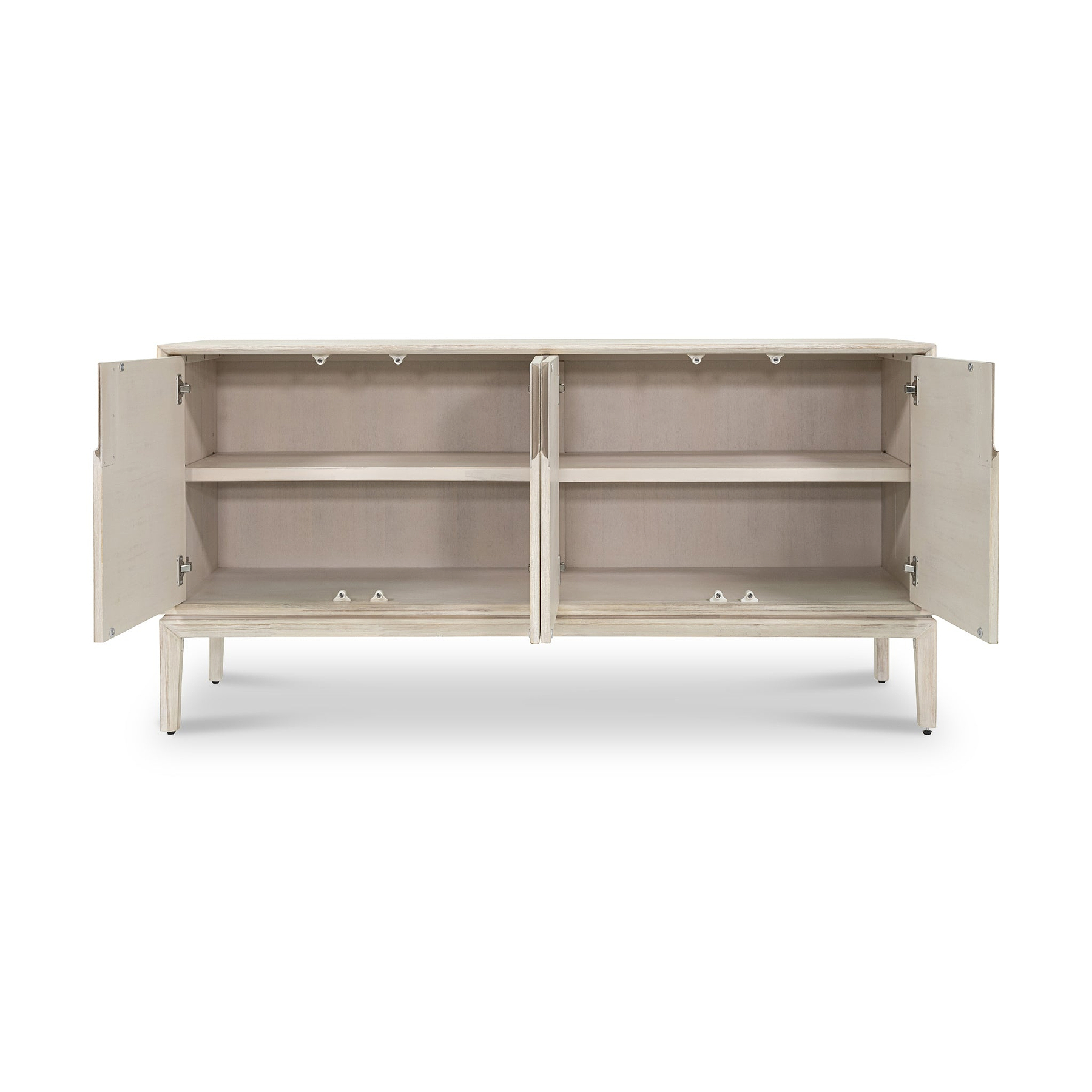 Gio White Sand Acacia Extra Large Sideboard from Roseland Furniture