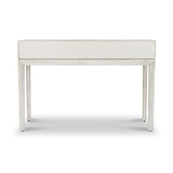 Gio White Sand 1 Drawer Console Table from Roseland Furniture