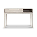 Gio White Sand 1 Drawer Console Table from Roseland Furniture