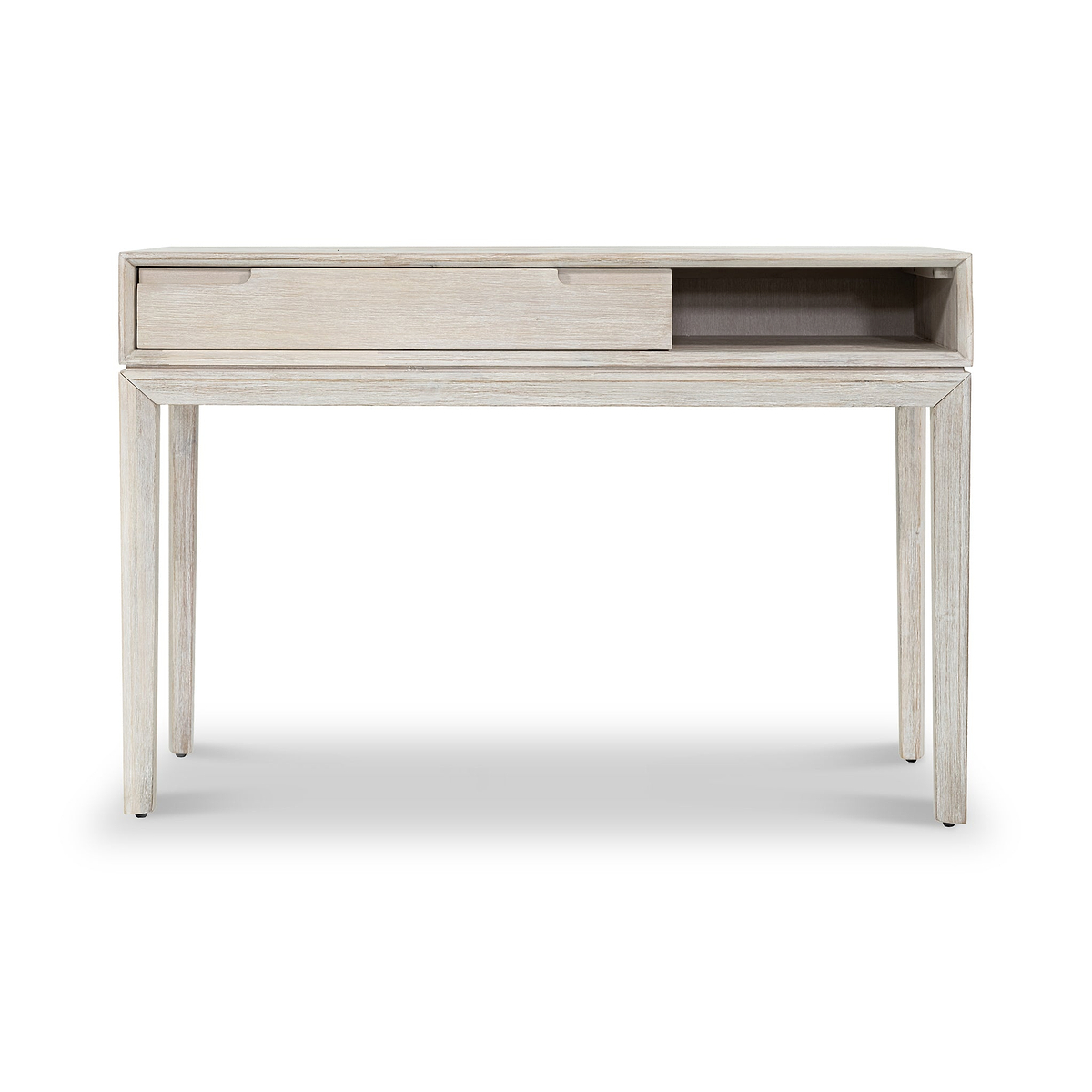 Gio White Sand 1 Drawer Console Table from Roseland Furniture