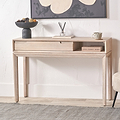Gio White Sand 1 Drawer Console Table from Roseland Furniture