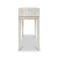 Gio White Sand 1 Drawer Console Table from Roseland Furniture