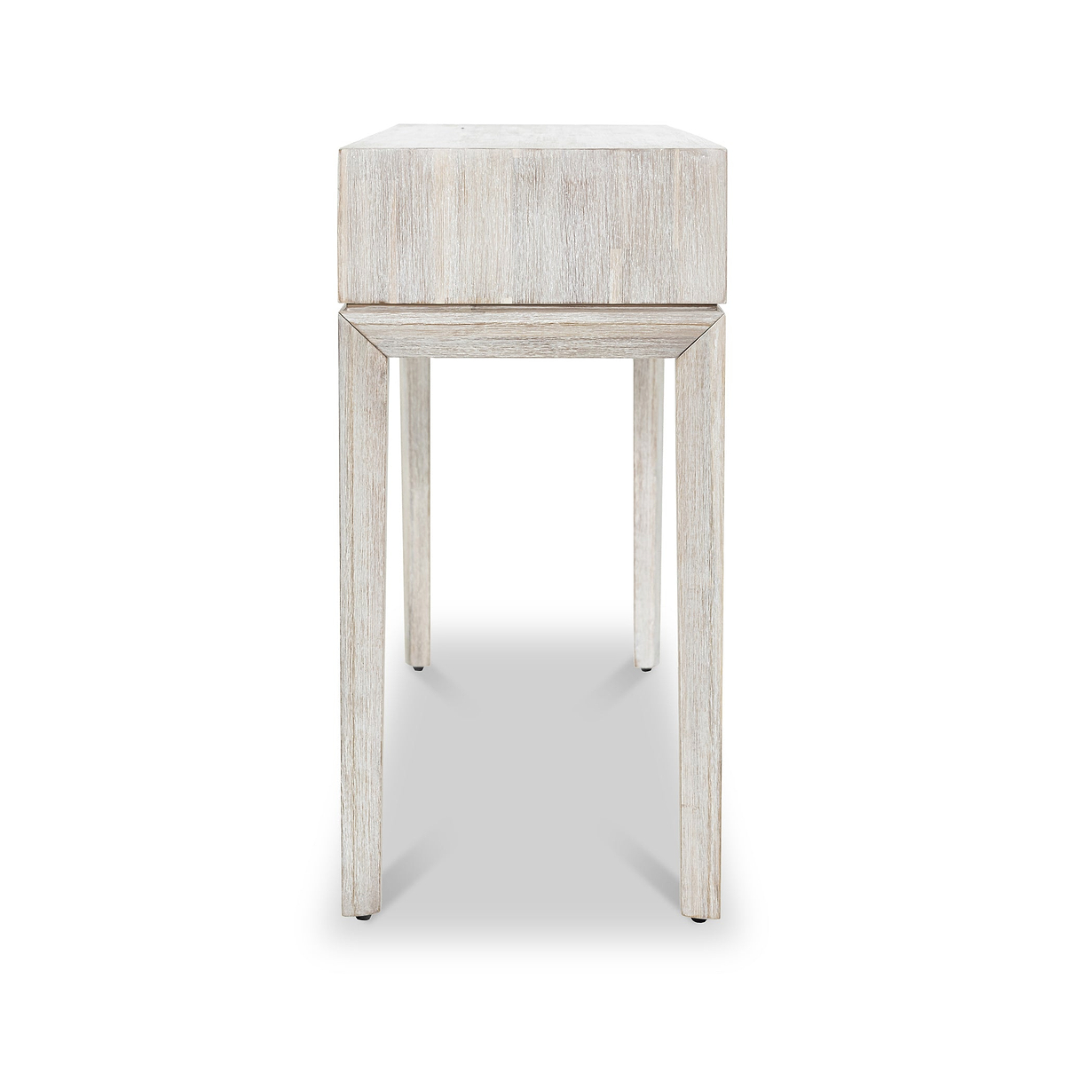 Gio White Sand 1 Drawer Console Table from Roseland Furniture