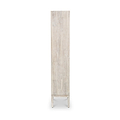 Gio White Sand 2 Drawer 7 Shelf Bookcase Unit from Roseland Furniture