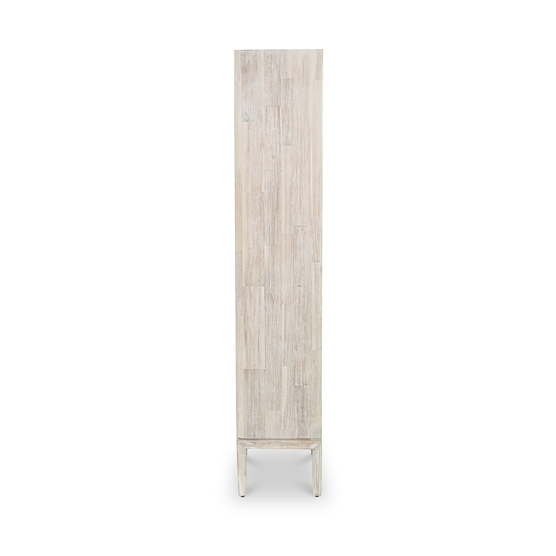 Gio White Sand 2 Drawer 7 Shelf Bookcase Unit from Roseland Furniture