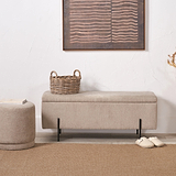 Catania Teddy Storage Bench from Roseland Furniture