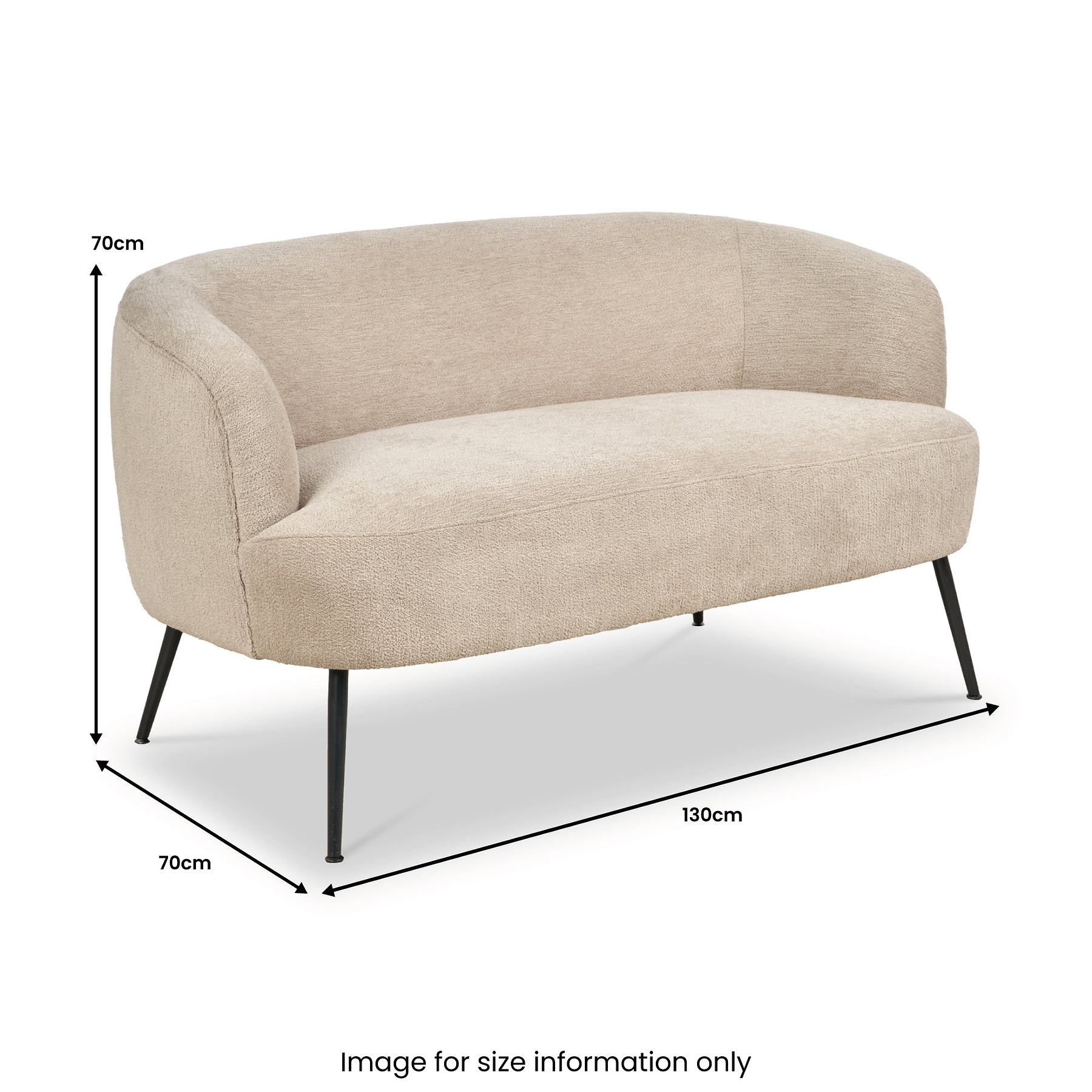 Aviana Teddy 2 Seater Sofa from Roseland Furniture