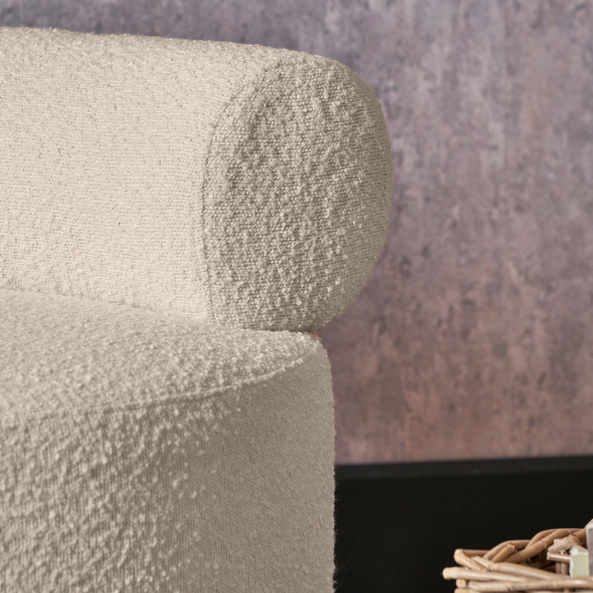 Assisi Accent Chair Taupe Teddy from Roseland Furniture