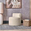 Assisi Accent Chair Taupe Teddy from Roseland Furniture