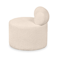 Assisi Accent Chair Taupe Teddy from Roseland Furniture