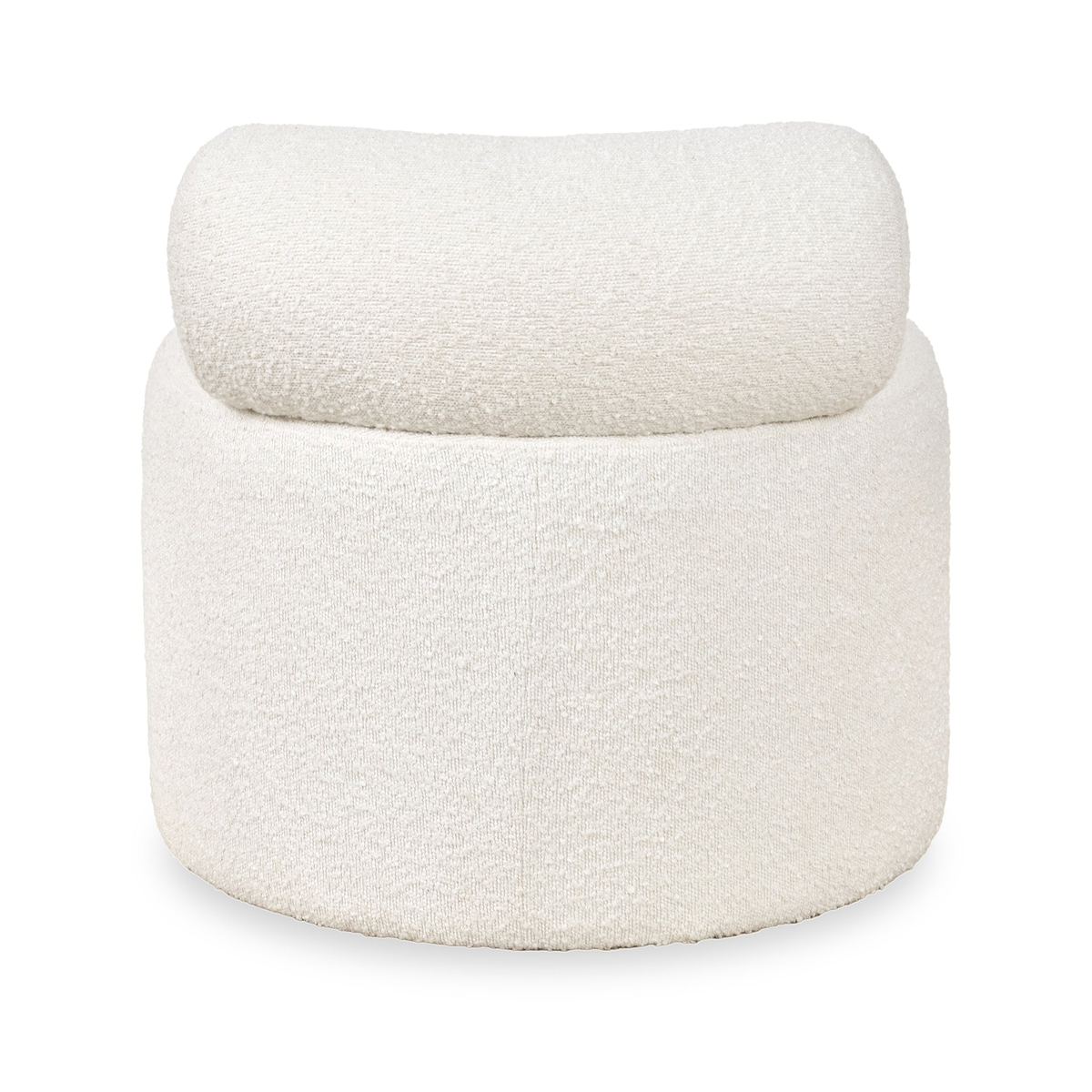 Assisi Accent Chair White Boucle from Roseland Furniture