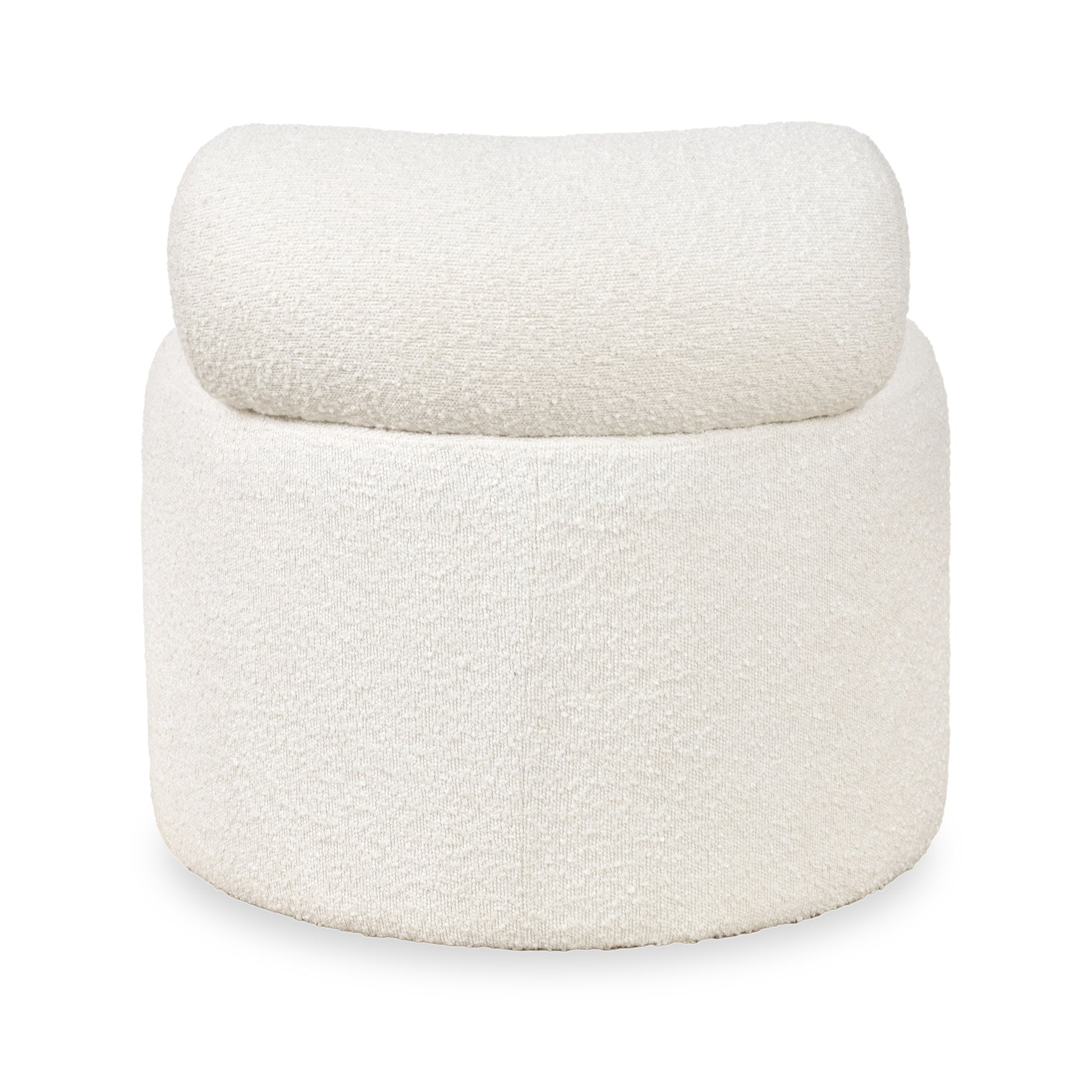 Assisi Accent Chair White Boucle from Roseland Furniture
