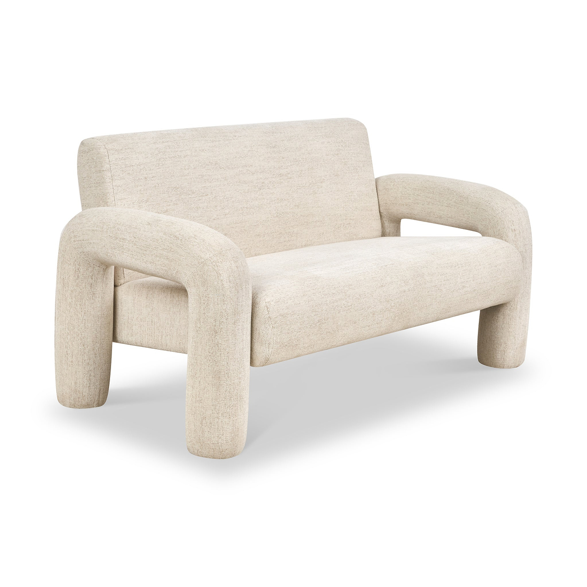 Ravello Textured Fabric 2 Seater Sofa from Roseland Furniture