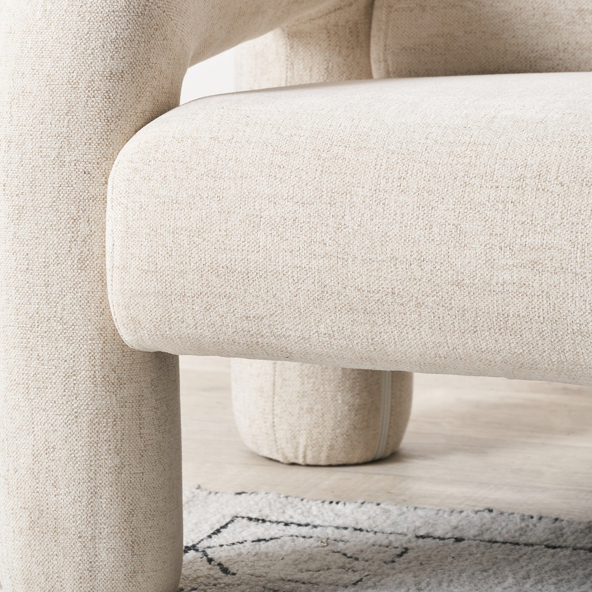 Ravello Textured Fabric 2 Seater Sofa from Roseland Furniture