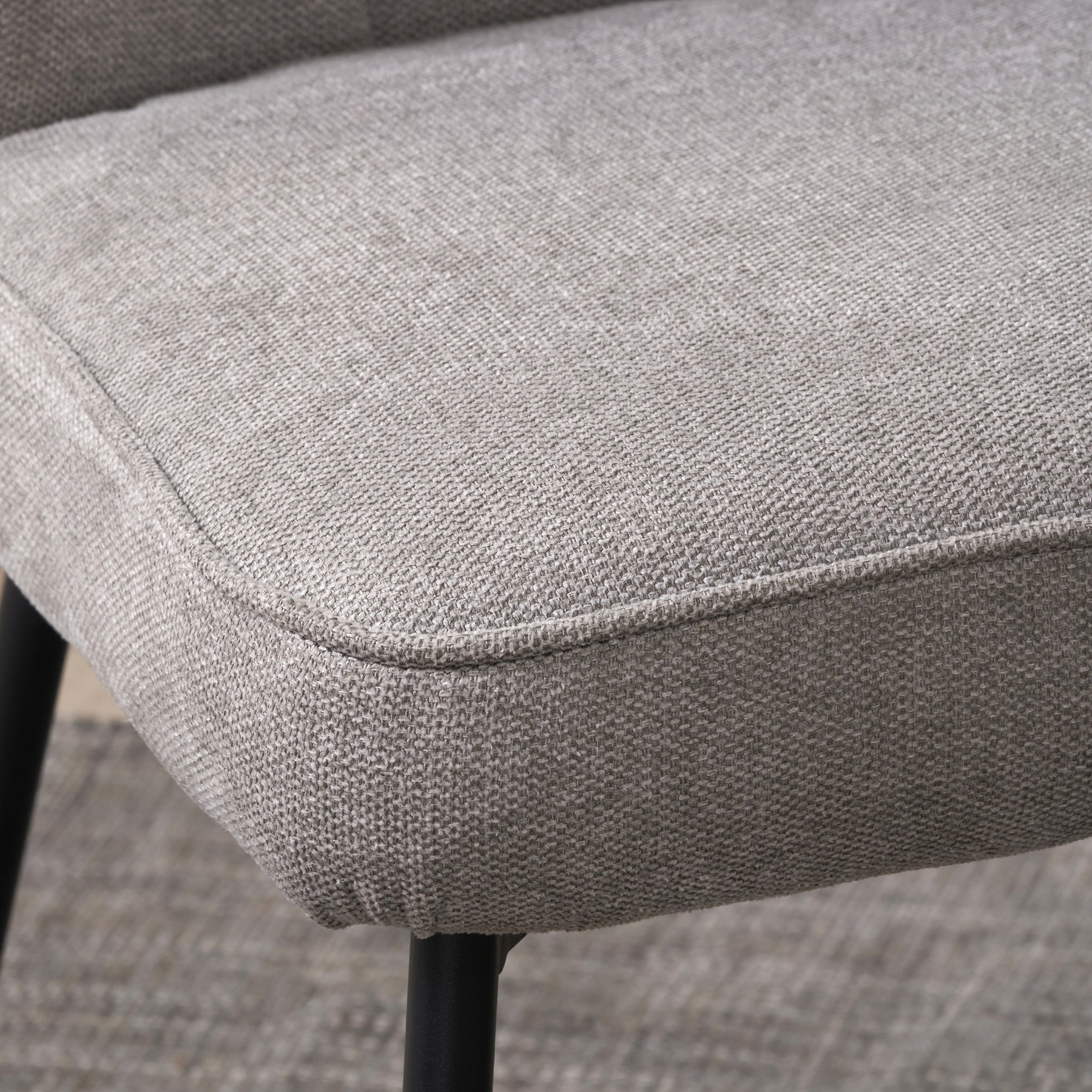 Enya Quilted Back Dining Chair from Roseland Furniture