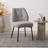 Enya Quilted Back Dining Chair from Roseland Furniture