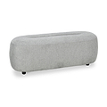 Carin Chenille Ottoman from Roseland Furniture