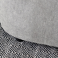 Carin Chenille Ottoman from Roseland Furniture