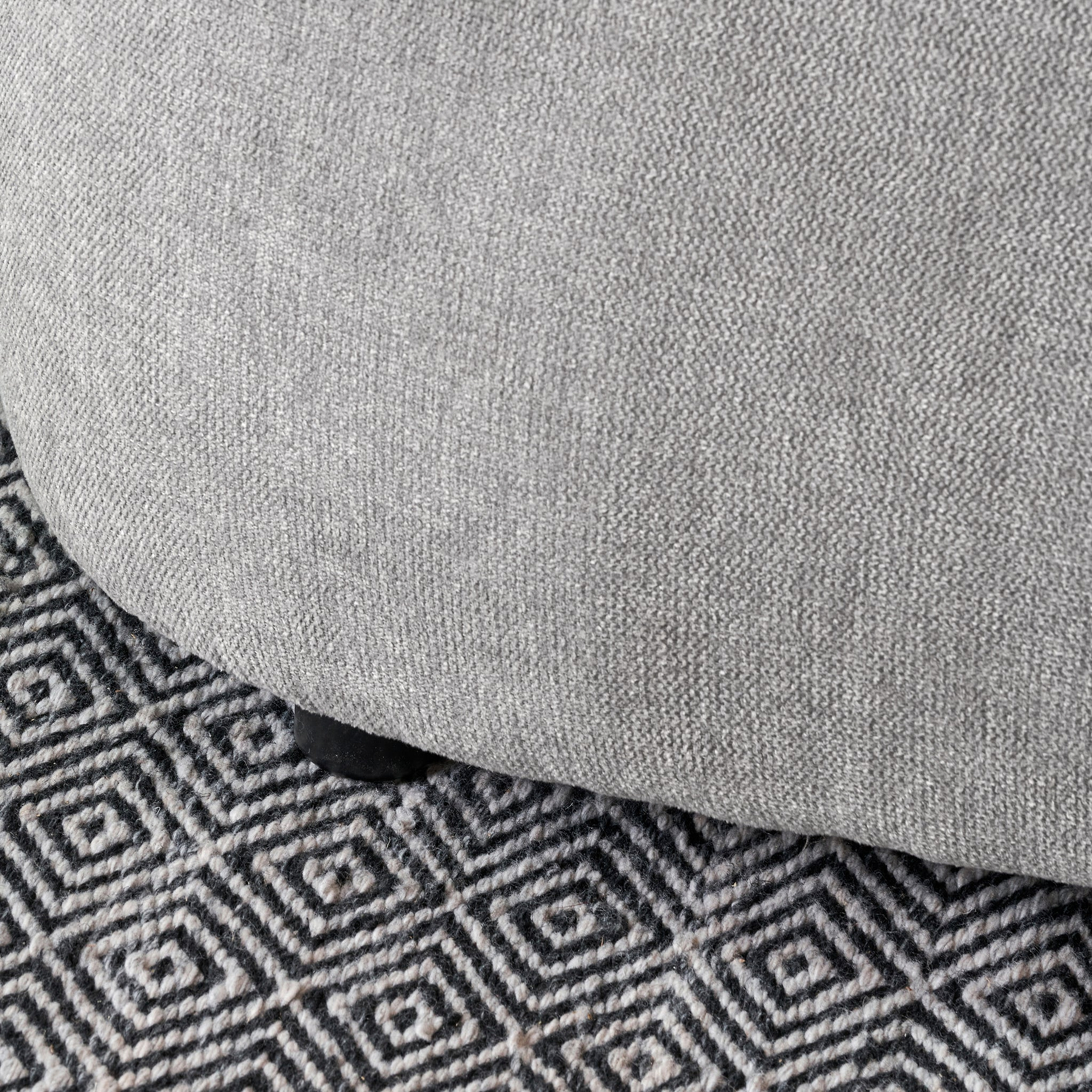 Carin Chenille Ottoman from Roseland Furniture